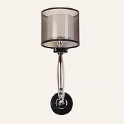 Бра Abrasax Lilie WB.7701-1CH цвет плафона/подвески Серый, цвет арматуры Хром-1