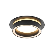 Встраиваемый светильник Wolta Luce WDL-GX53/06BL-R цвет плафона/подвески Черный, цвет арматуры Черный-2