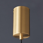 Подвесной светильник Imperiumloft WIKI wiki01 цвет плафона/подвески Белый, цвет арматуры Латунь-9