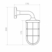 Бра Covali WL-30517 цвет плафона/подвески Латунь, цвет арматуры Латунь-9