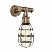 Бра Covali WL-30526 цвет плафона/подвески Латунь, цвет арматуры Латунь-1