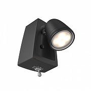 Бра Covali WL-30815 цвет плафона/подвески Черный, цвет арматуры Черный-4