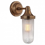 Бра Covali WL-31069 цвет плафона/подвески Прозрачный, цвет арматуры Латунь-1