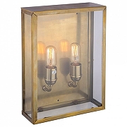 Накладной светильник Covali WL-31079 цвет плафона/подвески Латунь, цвет арматуры Латунь