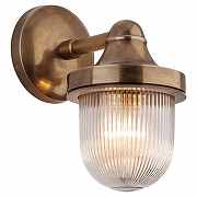 Бра Covali WL-38001 цвет плафона/подвески Прозрачный, цвет арматуры Латунь-1