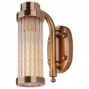 Бра Covali WL-38003 цвет плафона/подвески Прозрачный, цвет арматуры Латунь