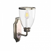 Бра Covali WL-38007 цвет плафона/подвески Прозрачный, цвет арматуры Серебро-2