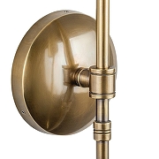 Бра Covali WL-38022 цвет плафона/подвески Белый, Латунь, цвет арматуры Латунь-3