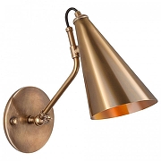 Бра Covali WL-38030 цвет плафона/подвески Латунь, цвет арматуры Латунь