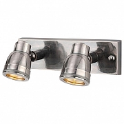 Бра Covali WL-38032 цвет плафона/подвески Прозрачный, Серебро, цвет арматуры Серебро