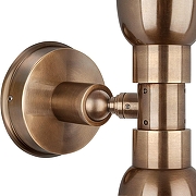 Бра Covali WL-38033 цвет плафона/подвески Латунь, цвет арматуры Латунь-2