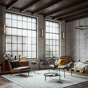 Бра Covali WL-38040 цвет плафона/подвески Латунь, цвет арматуры Латунь-6