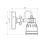 Бра Covali WL-50719 цвет плафона/подвески Серебро, цвет арматуры Серебро-7