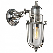 Бра Covali WL-51548 цвет плафона/подвески Прозрачный, Серебро, цвет арматуры Серебро