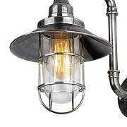 Бра Covali WL-51726 цвет плафона/подвески Прозрачный, Серебро, цвет арматуры Серебро-1