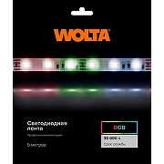 Светодиодная лента Wolta WLS5050-14,4W/RGB/24H60-01 IP20