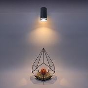 Накладной светильник Wolta MODERNO WSL-GU10 WSL-GU10/02BL цвет плафона/подвески Черный, цвет арматуры Черный-4