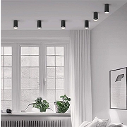 Накладной светильник Wolta MODERNO WSL-GU10 WSL-GU10/02BL цвет плафона/подвески Черный, цвет арматуры Черный-5