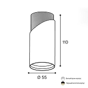 Накладной светильник Wolta DOLCE WSL-GU10 WSL-GU10/06WCH цвет плафона/подвески Белый, Хром, цвет арматуры Белый-3
