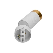 Спот Wolta LINEA WSL-GU10 WSL-GU10/S09WG цвет плафона/подвески Белый, Золото, цвет арматуры Белый-4