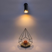 Спот Wolta CELLA WSL-GU10 WSL-GU10/S10BG цвет плафона/подвески Золото, Черный, цвет арматуры Черный-6