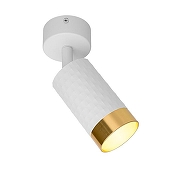 Спот Wolta CELLA WSL-GU10 WSL-GU10/S10WG цвет плафона/подвески Белый, Золото, цвет арматуры Белый-3
