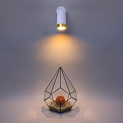 Спот Wolta CELLA WSL-GU10 WSL-GU10/S10WG цвет плафона/подвески Белый, Золото, цвет арматуры Белый-6