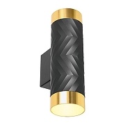 Бра Wolta WSL-GU10 WSL-GU10/W09BG цвет плафона/подвески Золото, Черный, цвет арматуры Черный-2