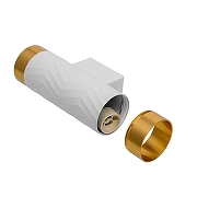 Бра Wolta WSL-GU10 WSL-GU10/W09WG цвет плафона/подвески Белый, Золото, цвет арматуры Белый-5