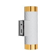 Бра Wolta WSL-GU10 WSL-GU10/W10WG цвет плафона/подвески Белый, Золото, цвет арматуры Белый-4