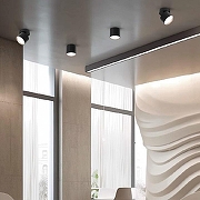 Спот Wolta BASIC WSL-GX53 WSL-GX53/02BL цвет плафона/подвески Черный, цвет арматуры Черный-5