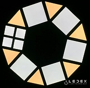 Накладной светильник iLedex Creator X068116 WH-3000K цвет плафона/подвески Белый, цвет арматуры Белый-3