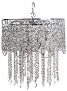 Подвесной светильник Abrasax Irma X9118A/4CH цвет плафона/подвески Прозрачный, Хром, цвет арматуры Хром