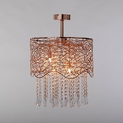 Светильник на штанге Abrasax Irma X9118A/4GO цвет плафона/подвески Золото, Прозрачный, цвет арматуры Золото-2