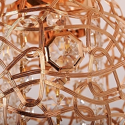 Подвесной светильник Abrasax 9120 X9120A/1GO цвет плафона/подвески Золото, Прозрачный, цвет арматуры Золото-3