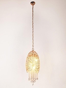 Подвесной светильник Abrasax 9120 X9120A/3GO цвет плафона/подвески Золото, Прозрачный, цвет арматуры Золото-1