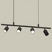 Подвесной светильник Ambrella Light XB XB9002130 цвет плафона/подвески Черный, цвет арматуры Черный