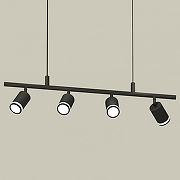 Подвесной светильник Ambrella Light XB XB9002150 цвет плафона/подвески Черный, цвет арматуры Черный