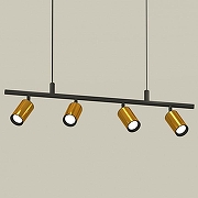 Подвесной светильник Ambrella Light XB XB9002300 цвет плафона/подвески Желтый, цвет арматуры Черный