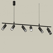 Подвесной светильник Ambrella Light XB XB9006150 цвет плафона/подвески Черный, цвет арматуры Черный