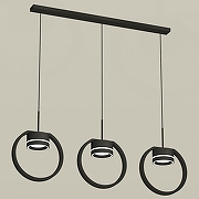 Подвесной светильник Ambrella Light XB XB9107151 цвет плафона/подвески Белый, Черный, цвет арматуры Черный