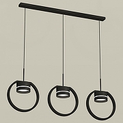 Подвесной светильник Ambrella Light XB XB9107152 цвет плафона/подвески Белый, Черный, цвет арматуры Черный