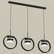 Подвесной светильник Ambrella Light XB XB9107153 цвет плафона/подвески Белый, Черный, цвет арматуры Черный