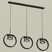 Подвесной светильник Ambrella Light XB XB9107154 цвет плафона/подвески Белый, Черный, цвет арматуры Черный