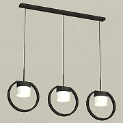 Подвесной светильник Ambrella Light XB XB9107155 цвет плафона/подвески Белый, Черный, цвет арматуры Черный