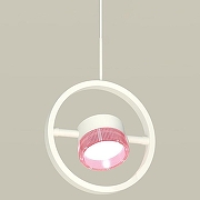 Подвесной светильник Ambrella Light XB XB9111151 цвет плафона/подвески Белый, Розовый, цвет арматуры Белый