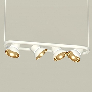 Подвесной светильник Ambrella Light XB XB9163081 цвет плафона/подвески Белый, Золото, цвет арматуры Белый