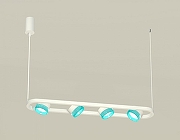 Подвесной светильник Ambrella Light XB XB9163201 цвет плафона/подвески Голубой, цвет арматуры Белый