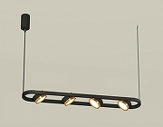 Подвесной светильник Ambrella Light XB XB9164102 цвет плафона/подвески Золото, цвет арматуры Черный-1