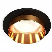 Встраиваемый светильник Ambrella Light XC XC6513025 цвет Бронза, Черный